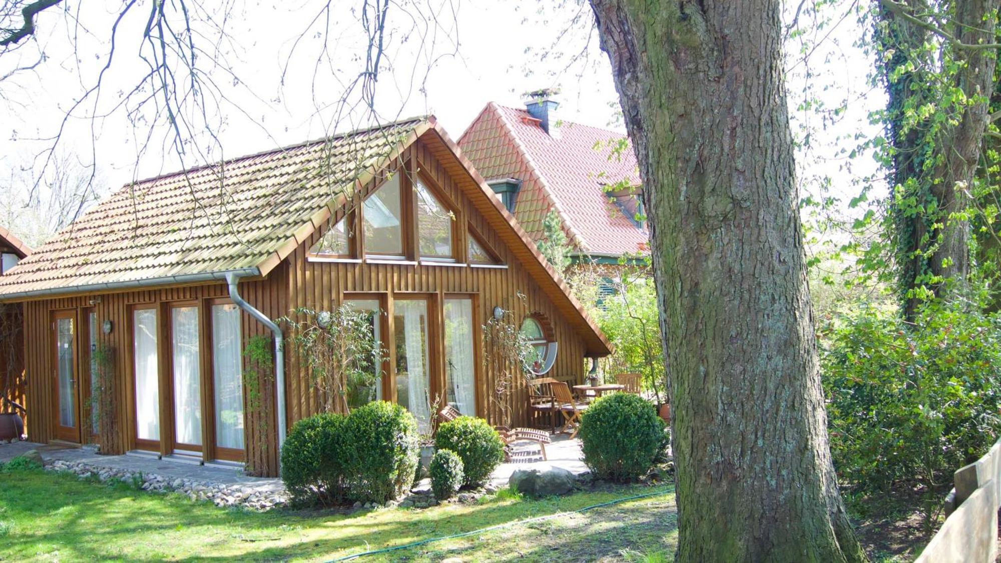 Ferienhaus Kastaniengruen Worpswede Bagian luar foto